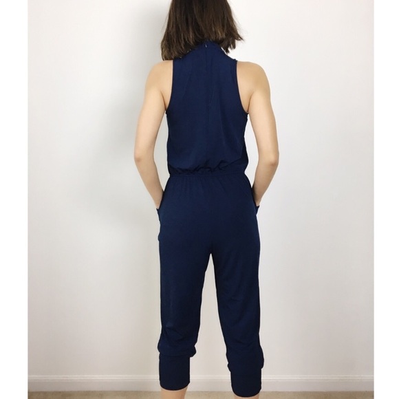 Take me out to a date mock chocker jumpsuit. - Picture 3 of 4